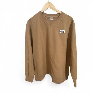The North Face Tan Crewneck Sweatshirt